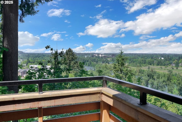 2435 Skyline Blvd, Eugene, OR 97403 - balcony with a view of trees