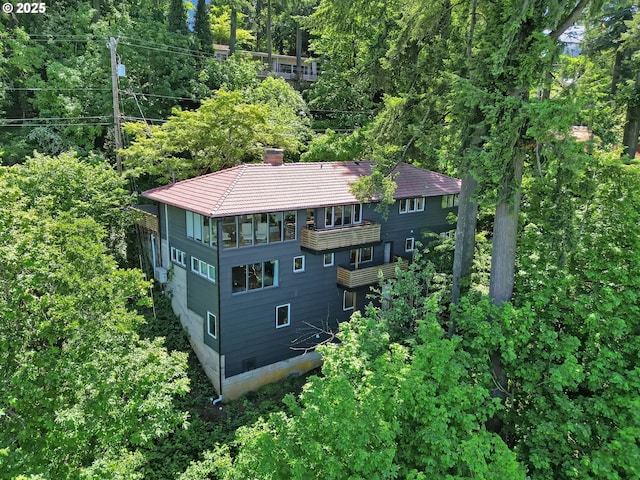 2435 Skyline Blvd, Eugene, OR 97403 - view of subject property featuring a forest