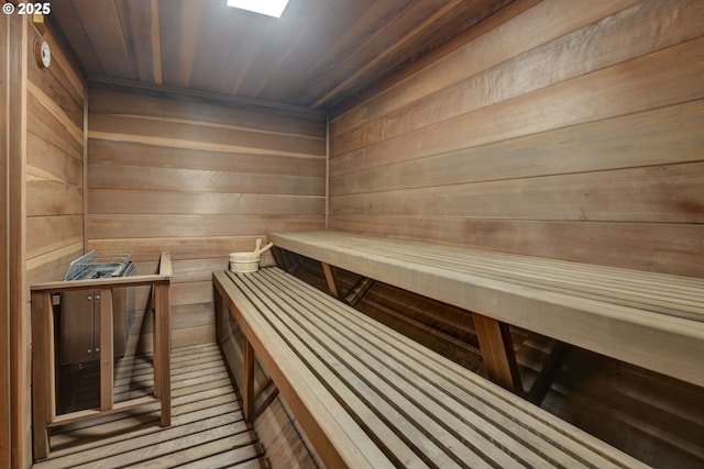 2435 Skyline Blvd, Eugene, OR 97403 - sauna / steam room featuring wood ceiling and wooden walls