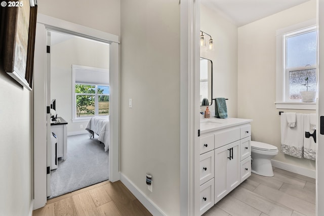 32750 Macy St, Eugene, OR 97408 - ensuite bathroom featuring vanity and wood finished floors