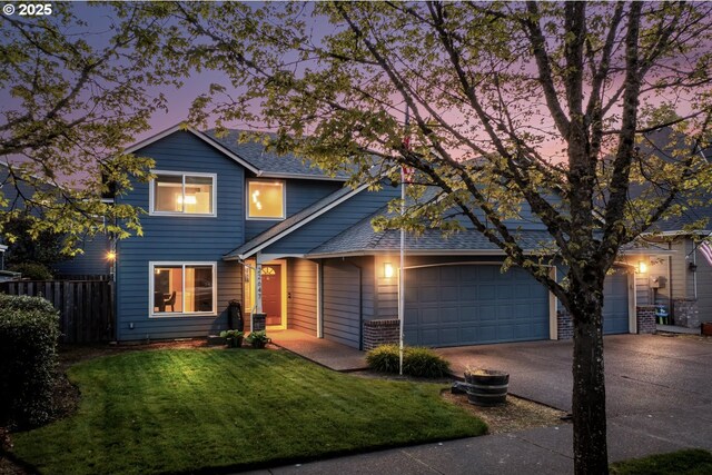 22647 SW Saunders Dr, Sherwood, OR 97140 - view of front of home featuring a shingled roof