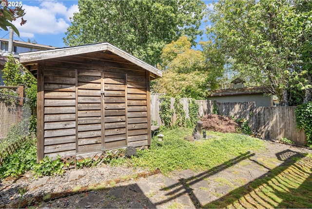 3327 Hillcrest Way, Forest Grove, OR 97116 - view of shed with a fenced backyard
