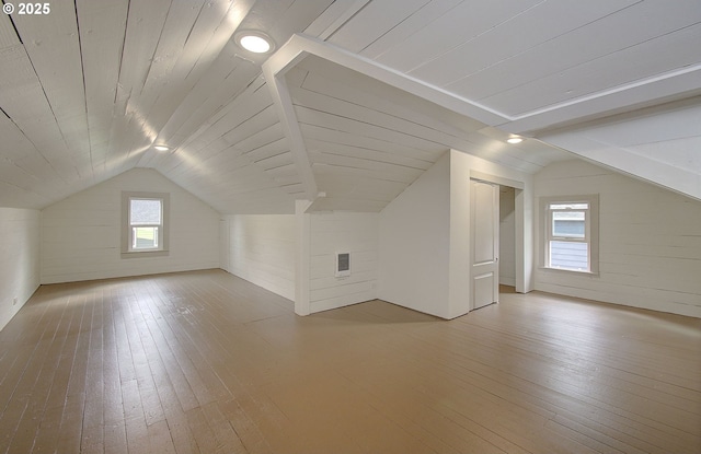 126 NE Garfield St, Camas, WA 98607 - additional living space with light wood-style floors and lofted ceiling