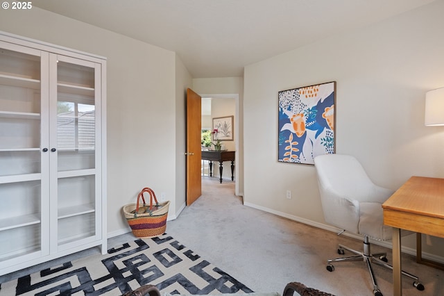 11442 SW Woodlee Heights Ct, Portland, OR 97219 - carpeted office space with baseboards