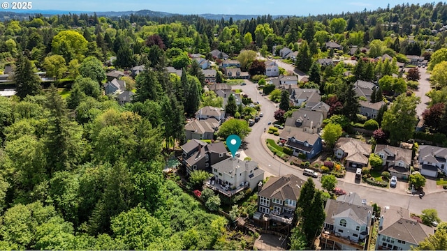 11442 SW Woodlee Heights Ct, Portland, OR 97219 - aerial view of residential area