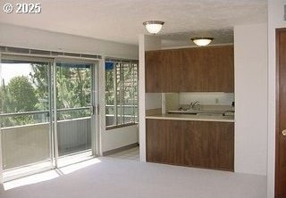 3701 SW Condor Ave Unit C2, Portland, OR 97239 - kitchen featuring light countertops and modern cabinets