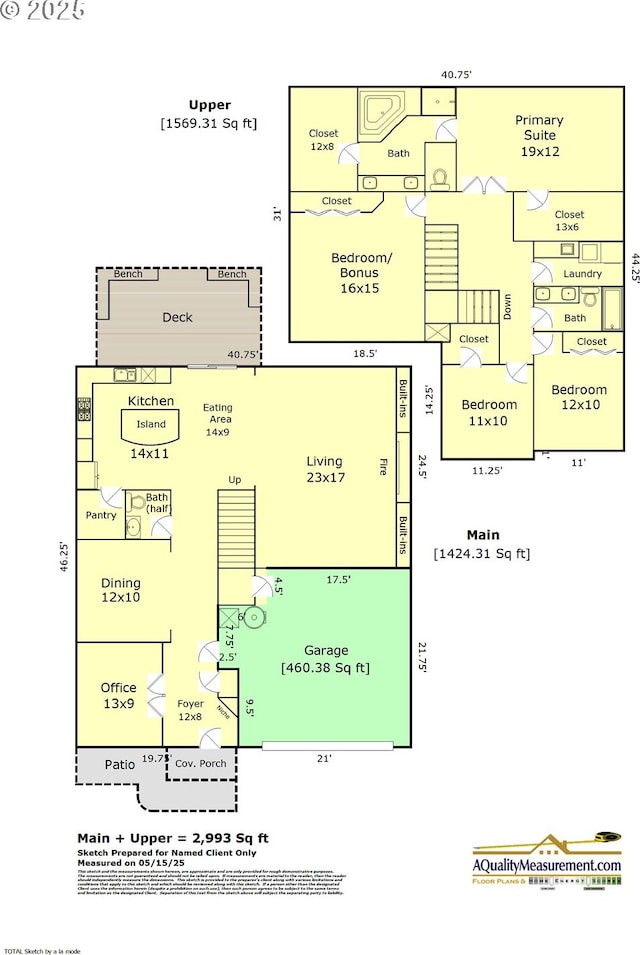 7102 SW 78th Ave, Portland, OR 97223 - floor plan / room layout