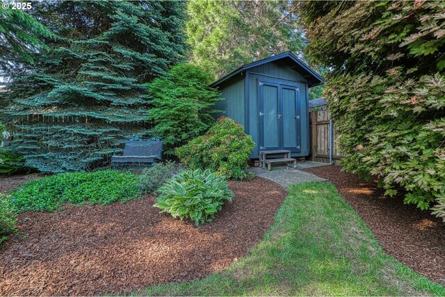 3003 NE 164th St, Ridgefield, WA 98642 - view of shed with fence