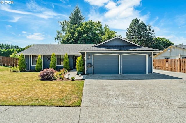3817 NW Mccann Rd, Vancouver, WA 98685 - ranch-style home featuring an attached garage, driveway, and a shingled roof