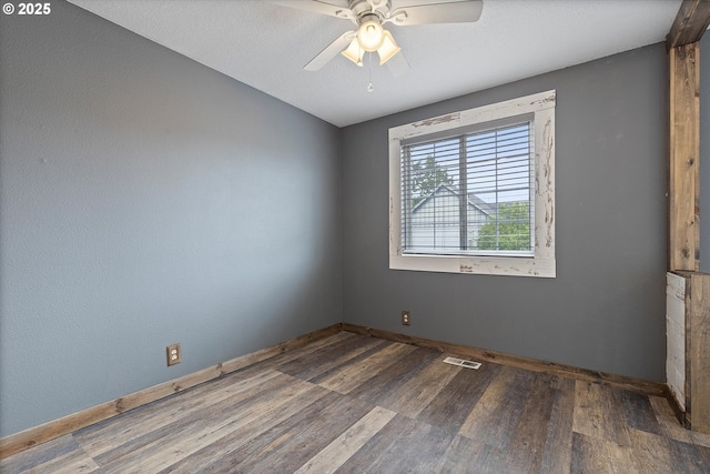 20694 SW Parker Ct, Beaverton, OR 97078 - unfurnished room with wood finished floors and a ceiling fan