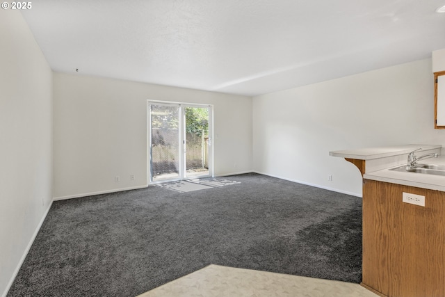 3617 Westleigh St, Eugene, OR 97405 - unfurnished living room featuring a sink and carpet floors