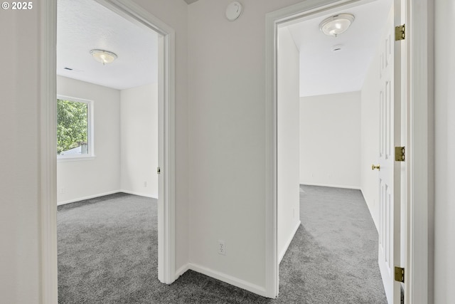 3617 Westleigh St, Eugene, OR 97405 - hallway with dark carpet and baseboards