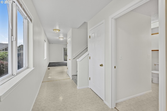 3617 Westleigh St, Eugene, OR 97405 - corridor with tile patterned floors and baseboards