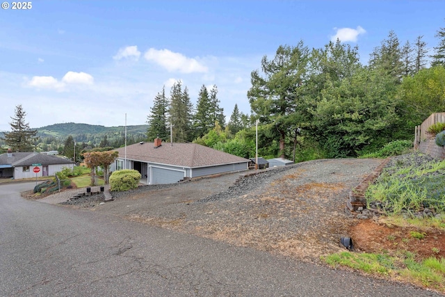 808 E 14th St, Coquille, OR 97423 - view of front of home with a mountain view