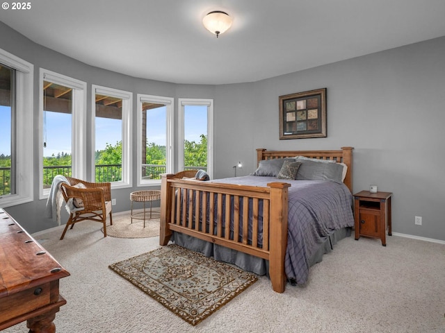 9320 NW Skyview Ct, Portland, OR 97231 - carpeted bedroom with baseboards