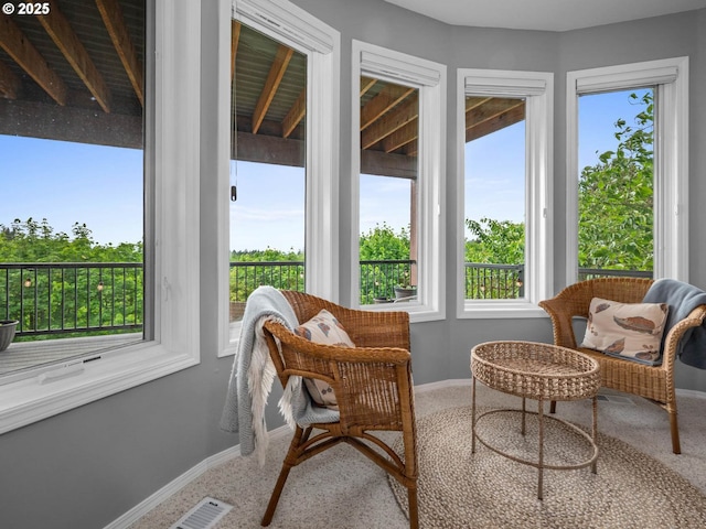 9320 NW Skyview Ct, Portland, OR 97231 - sunroom / solarium featuring healthy amount of natural light and baseboards