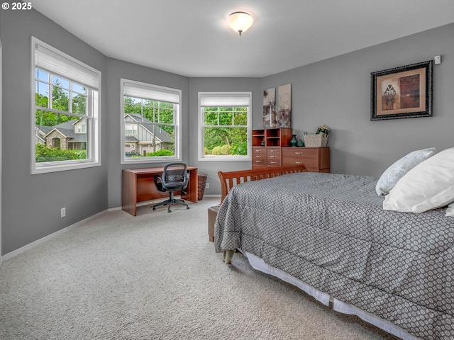 9320 NW Skyview Ct, Portland, OR 97231 - bedroom with carpet flooring and baseboards