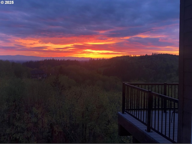 9320 NW Skyview Ct, Portland, OR 97231 - view of mountain background with a forest