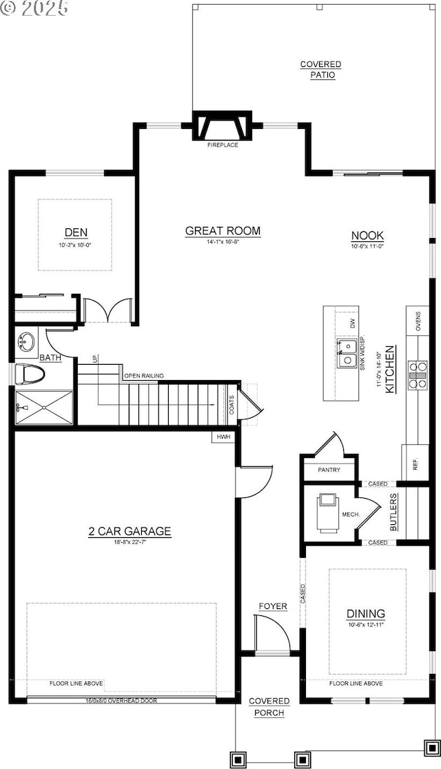 17716 NW Layla Dr Lot 28, Portland, OR 97229 - property floor plan