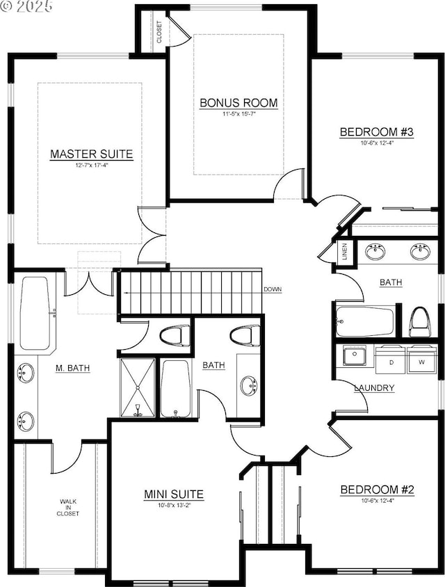 17716 NW Layla Dr Lot 28, Portland, OR 97229 - property floor plan