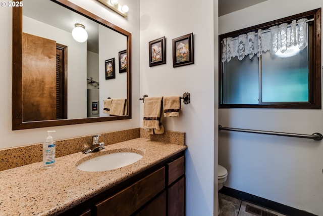 36910 Edgehill Rd, Springfield, OR 97478 - bathroom featuring vanity and tile patterned flooring