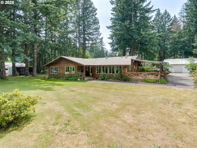 24873 S Beeson Rd, Beavercreek, OR 97004 - single story home with a front yard