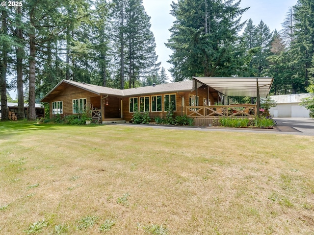 24873 S Beeson Rd, Beavercreek, OR 97004 - view of front of home featuring a front yard