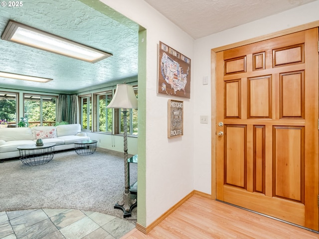 24873 S Beeson Rd, Beavercreek, OR 97004 - entrance foyer with a textured ceiling
