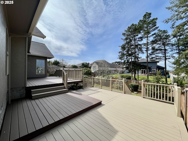 view of deck