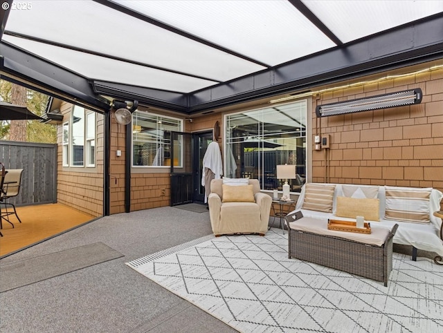 5610 NE Going St, Portland, OR 97218 - view of patio / terrace with an outdoor hangout area