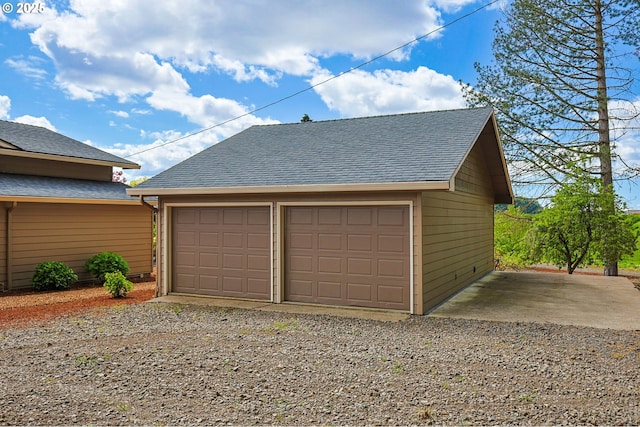 6421 Brooklake Rd, Salem, OR 97305 - view of detached garage