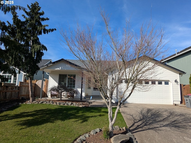 250 W 13th St, Lafayette, OR 97127 - ranch-style home with asphalt driveway and a garage