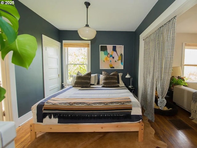 1236 N Emerson St, Portland, OR 97217 - bedroom featuring wood finished floors