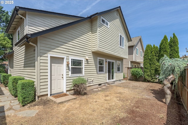 1507 Bogart Ln, Eugene, OR 97401 - back of property with a fenced backyard