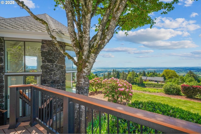 3794 E Nanitch Cir S, Salem, OR 97306 - view of wooden terrace