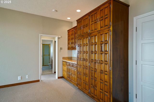 3794 E Nanitch Cir S, Salem, OR 97306 - corridor featuring light colored carpet, baseboards, and recessed lighting