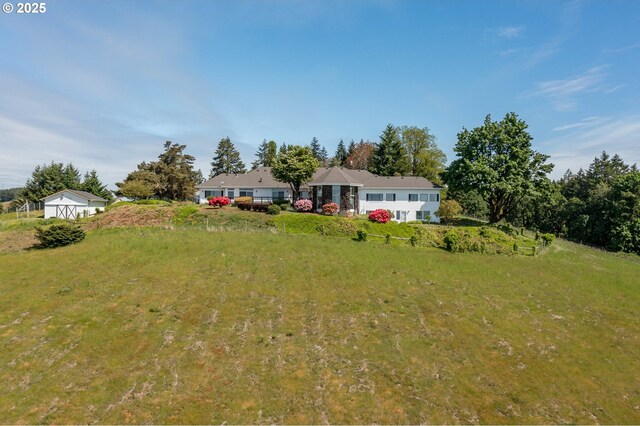 3794 E Nanitch Cir S, Salem, OR 97306 - view of front of home with a front yard