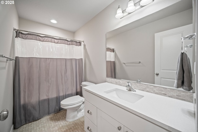 1012 NE 11th Ct, Battle Ground, WA 98604 - bathroom featuring vanity and recessed lighting