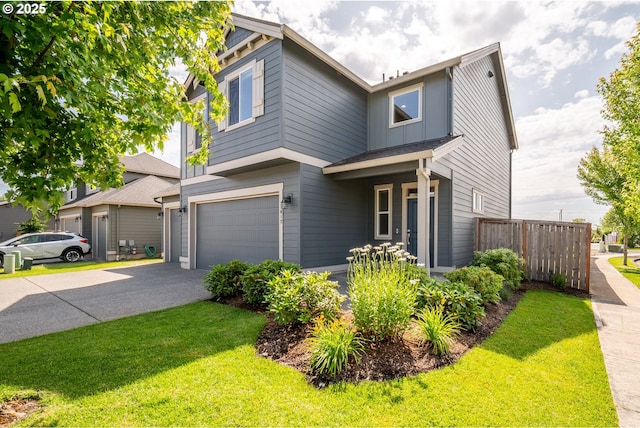 1012 NE 11th Ct, Battle Ground, WA 98604 - view of front facade with a garage and driveway