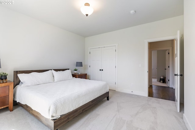 31870 SE Grace St, Gresham, OR 97080 - bedroom featuring light carpet and a closet