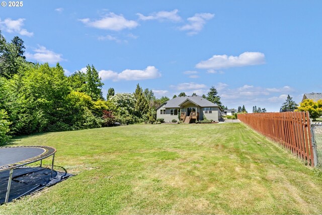 31870 SE Grace St, Gresham, OR 97080 - view of yard featuring a trampoline