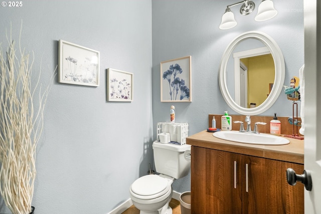 7869 NE Rockne Way, Hillsboro, OR 97006 - half bath featuring vanity and toilet