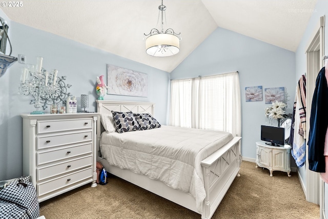 7869 NE Rockne Way, Hillsboro, OR 97006 - carpeted bedroom with vaulted ceiling