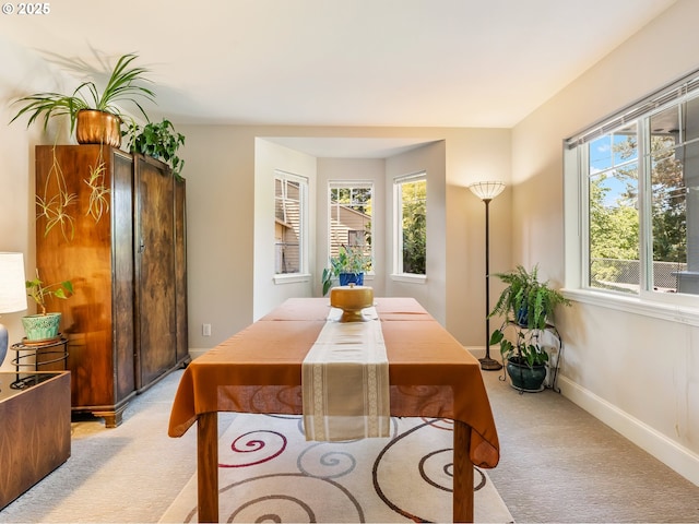 15700 SW Division St, Beaverton, OR 97007 - dining area with light carpet and plenty of natural light
