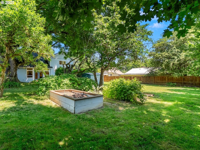 15700 SW Division St, Beaverton, OR 97007 - view of yard with a vegetable garden
