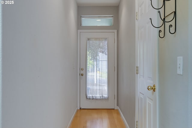 4338 NE 76th Ave, Portland, OR 97218 - doorway featuring light wood finished floors and baseboards