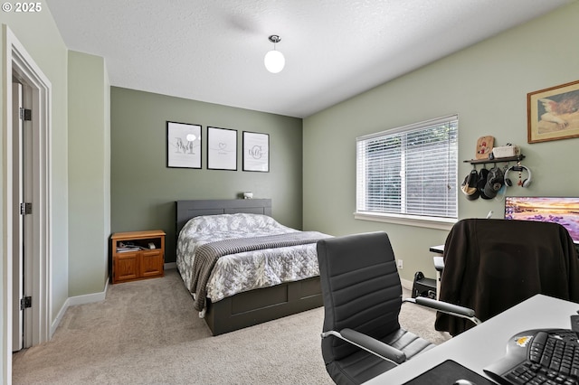 25092 Amber Ct, Veneta, OR 97487 - bedroom featuring a desk, carpet floors, and baseboards