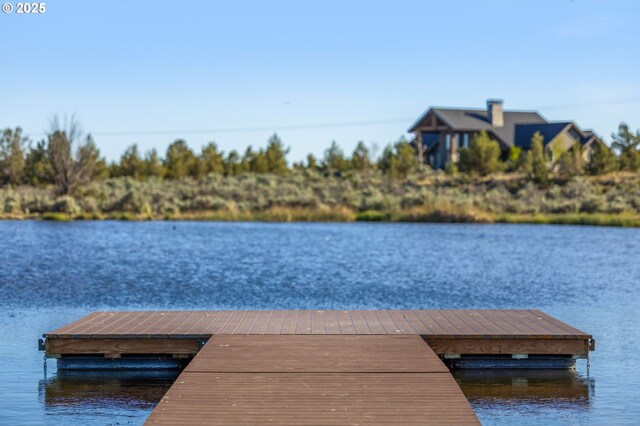 17097 SW Lago Vista Dr, Powell Butte, OR 97753 - dock area with a water view