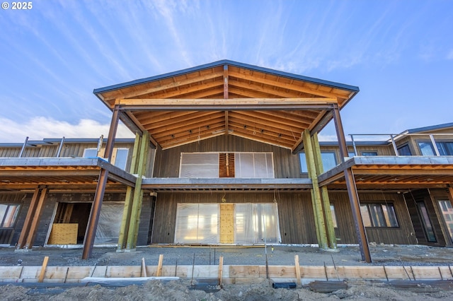 17097 SW Lago Vista Dr, Powell Butte, OR 97753 - view of front facade featuring board and batten siding
