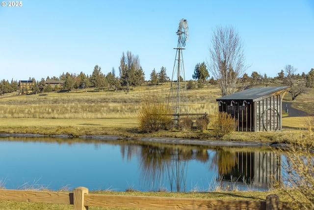 property view of water